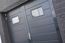 luxe line met glasvulling antraciet